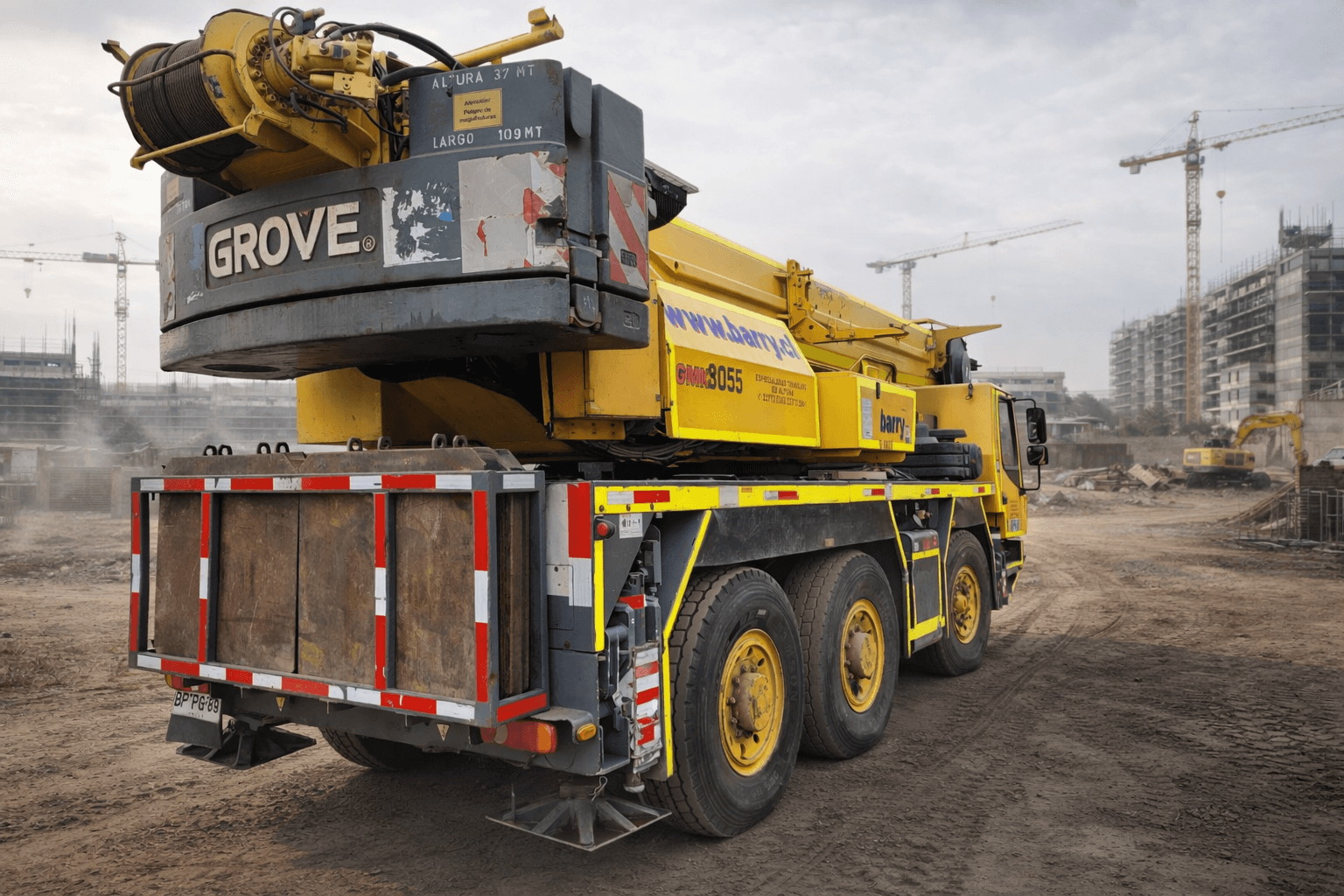 GROVE GMK 3055 imagen 2