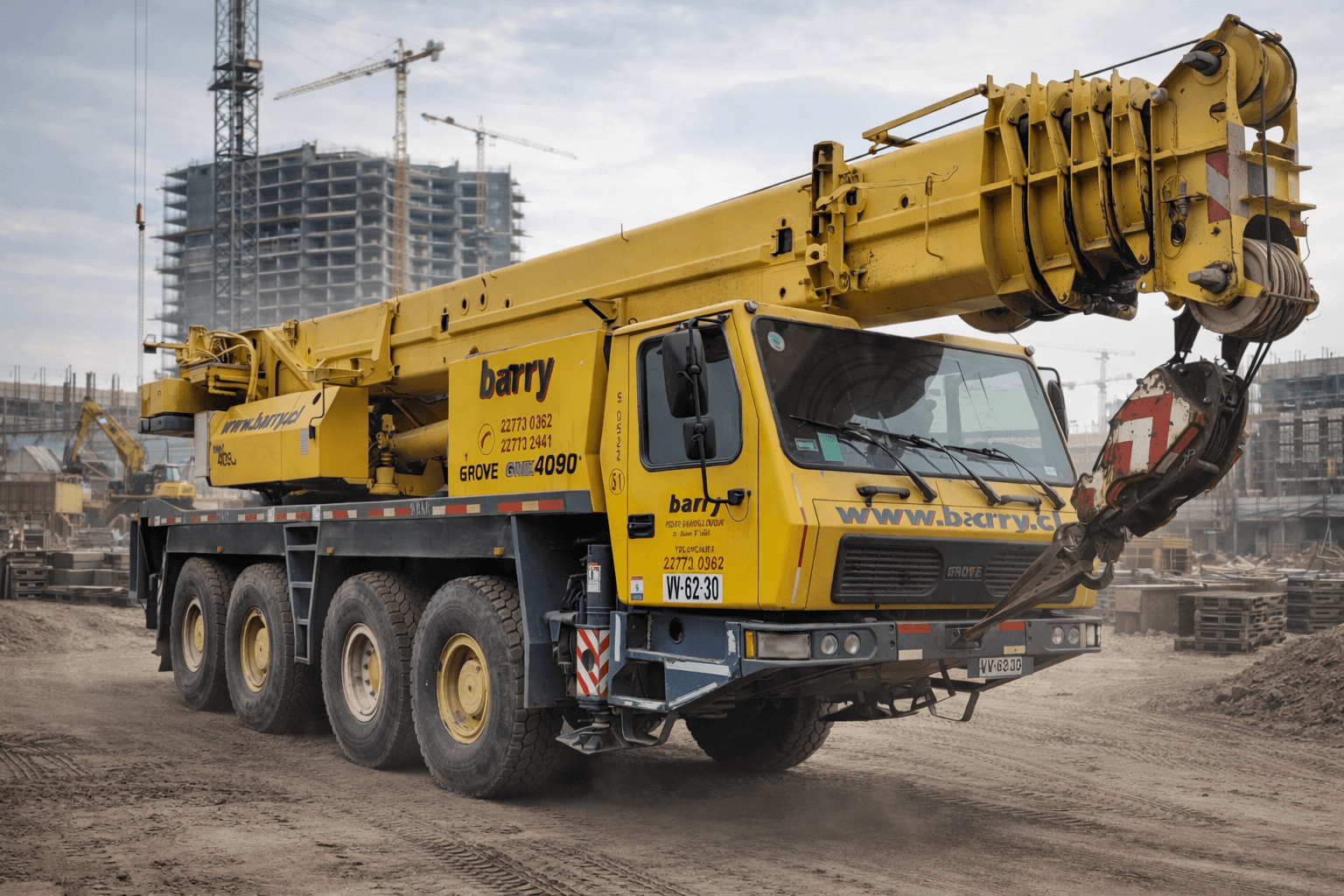 GROVE GMK 3075 imagen 2